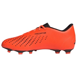 Adidas Predator Accuracy.4 Fg M GW4603 fodboldsko orange appelsiner og røde 1