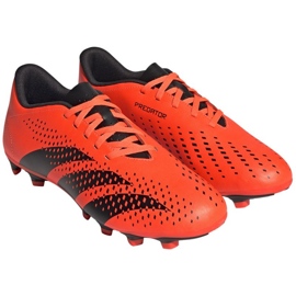 Adidas Predator Accuracy.4 Fg M GW4603 fodboldsko orange appelsiner og røde 3