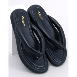 Kvinders Cliff Black flip-flops sort 1