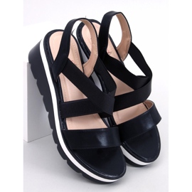 Sethi Black kile sandaler sort 1
