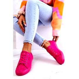 Openwork sneakers Big Star JJ274060 Pink lyserød 2
