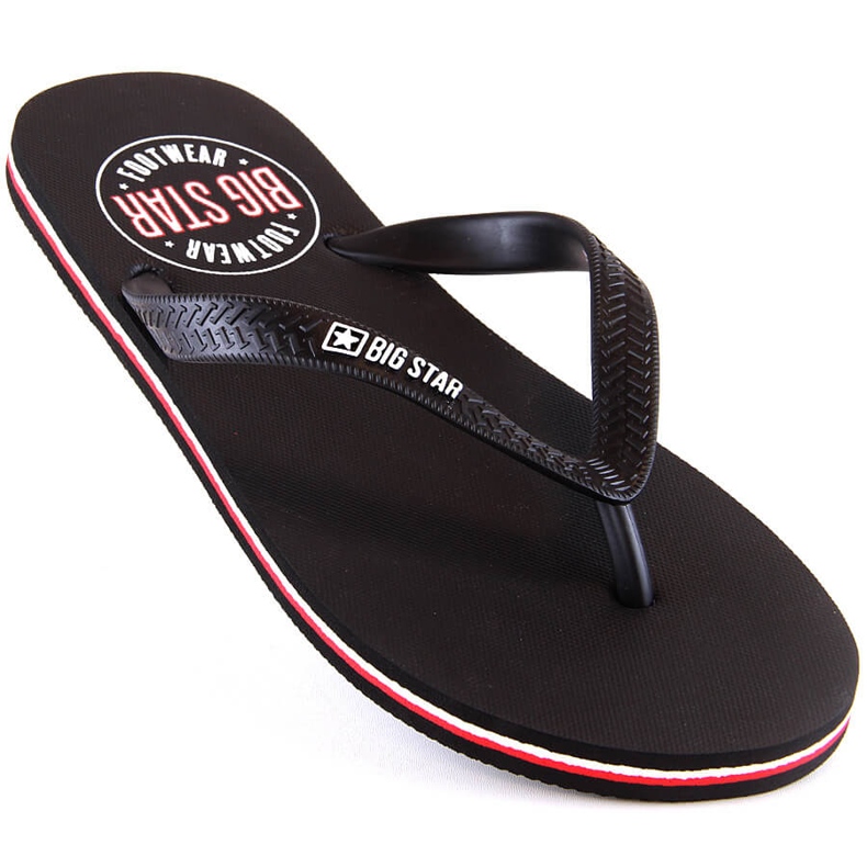 Herre-flip-flops sorte Big Star JJ174536 1