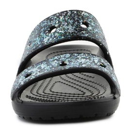 Crocs Classic Glitter Sandal 207788-0C4 flip-flops sort 1
