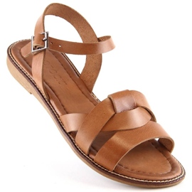 Romerske sandaler Potocki W RS64011 brun 1