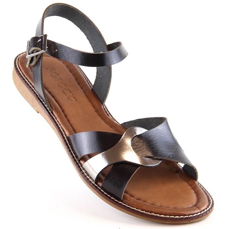 Flade sandaler Potocki W RS64012 sorte 1