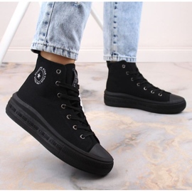 Platform ankel sneakers Big Star W INT1875A sort 2