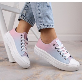 Platform sneakers Big Star W INT1876B multicolor flerfarvet 2