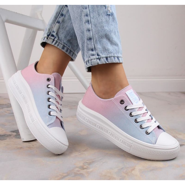 Platform sneakers Big Star W INT1876B multicolor flerfarvet 2