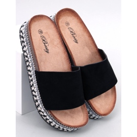 BM Donnie Black udsmykkede sandaler sort 1