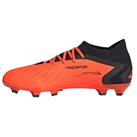 Adidas Predator Accuracy.3 Fg M GW4591 fodboldsko appelsiner og røde rød 5