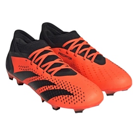 Adidas Predator Accuracy.3 Fg M GW4591 fodboldsko appelsiner og røde rød 7