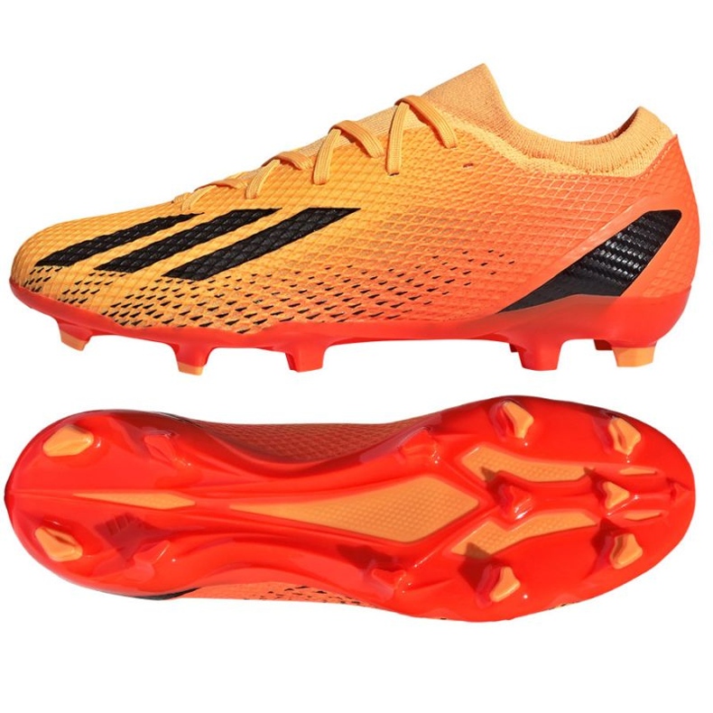 Adidas X Speedportal.3 Fg M GZ5077 fodboldsko orange appelsiner og røde 1