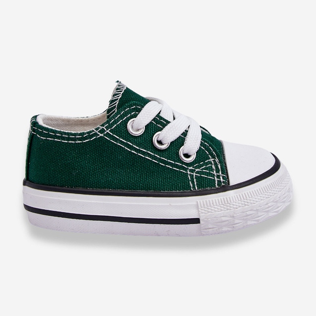 Klassiske børnesneakers Grøn Filemon 1