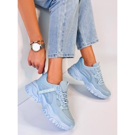 Platform sneakers Bains Blue blå 1