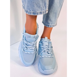 Platform sneakers Bains Blue blå 2