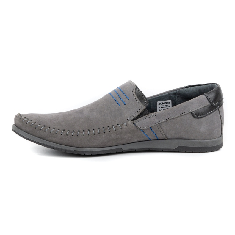 KOMODO Herre loafers 876 grå 1