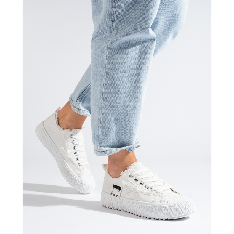 Shelovet hvide platform sneakers 1