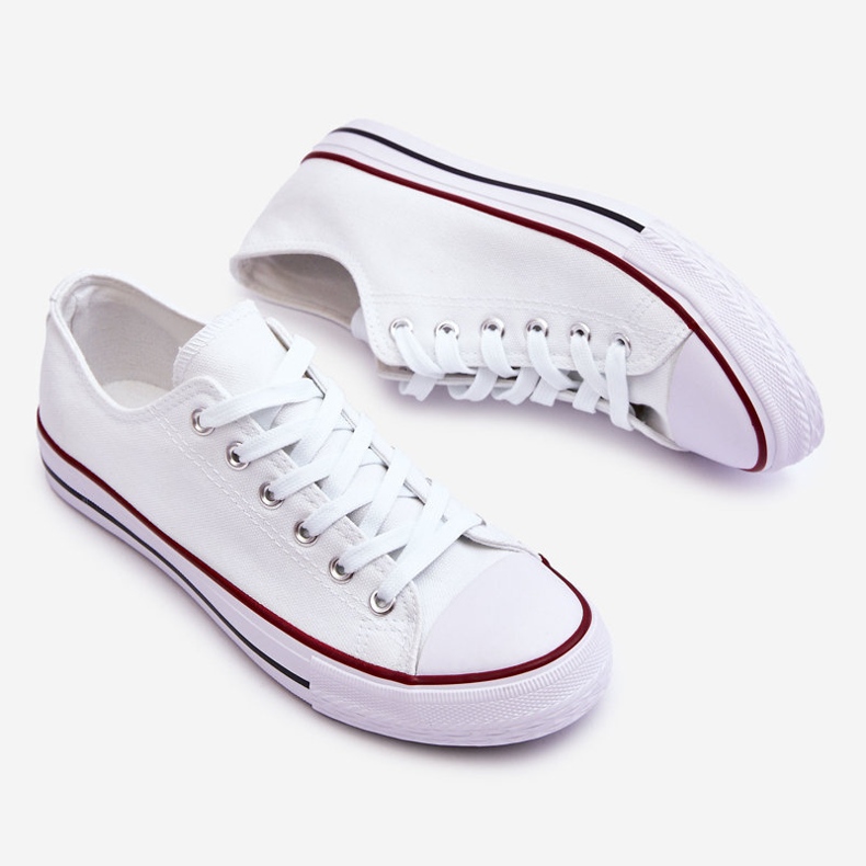 FR1 Klassiske lave sneakers til kvinder, hvid Vegas 1
