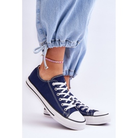 FR1 Klassiske lave sneakers til kvinder Navy Blue Vegas blå 1